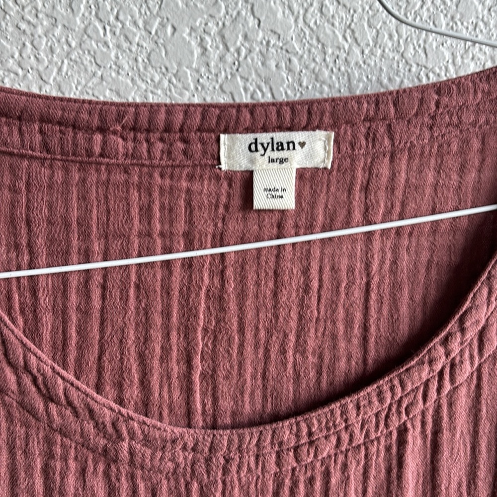 Dylan Muslin Top with Cuff Sleeves - Picture 2 of 3
